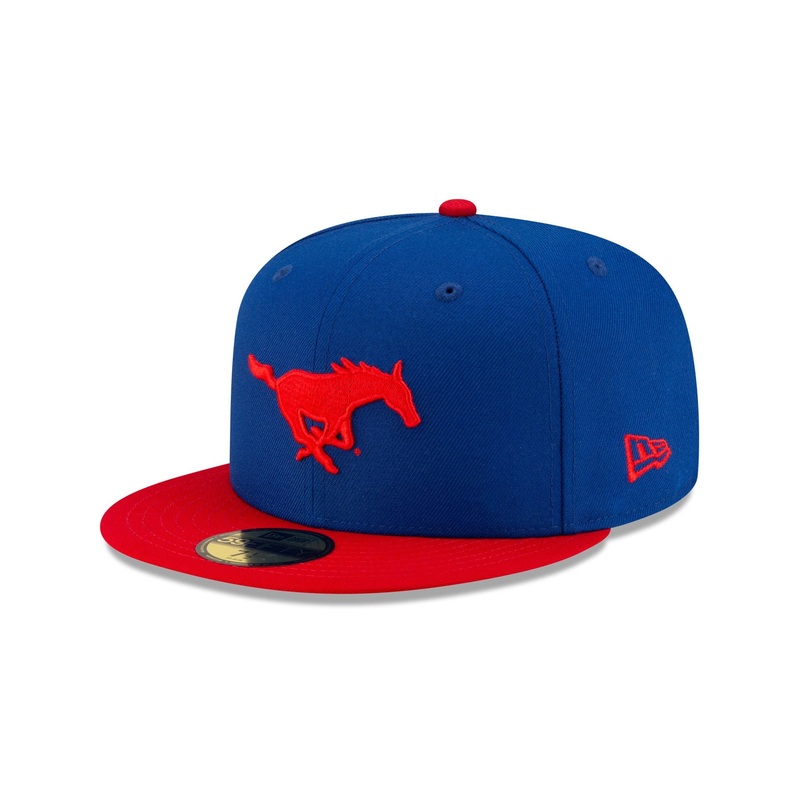 Southern Methodist Mustangs 59FIFTY Fitted Hat 7