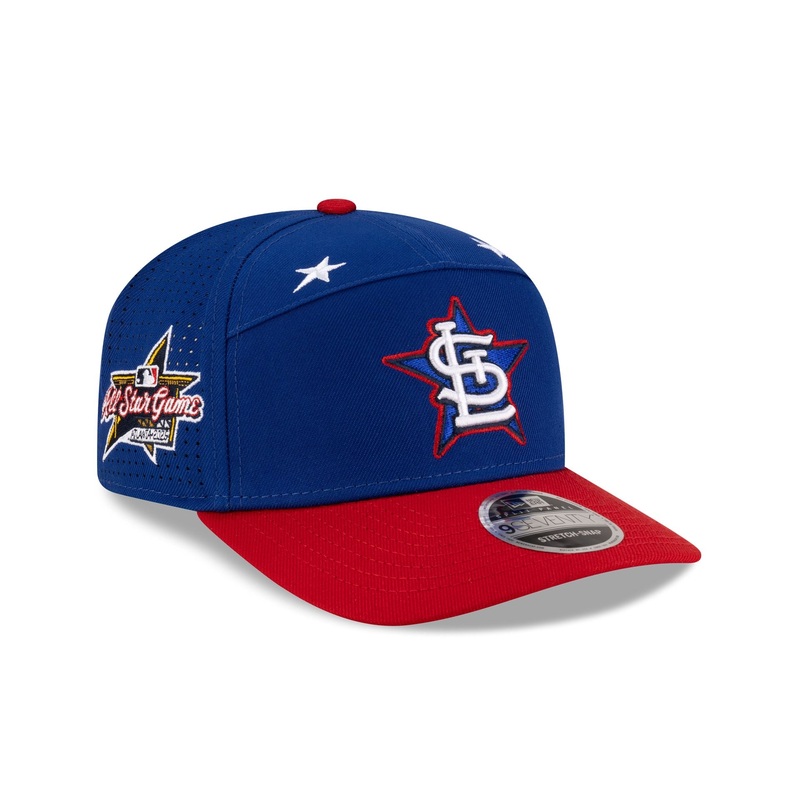 St. Louis Cardinals 2025 All-Star Game Workout Split Panel 9SEVENTY Stretch-Snap Hat One Size