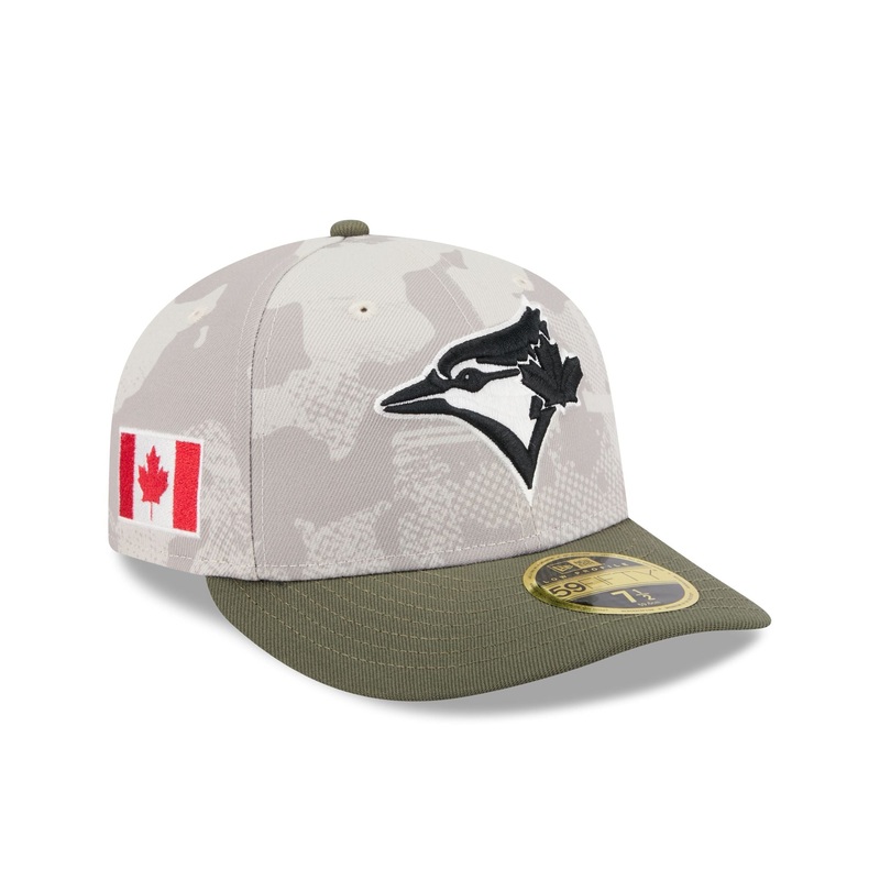 Toronto Blue Jays Armed Forces Day 2025 Low Profile 59FIFTY Fitted Hat 7