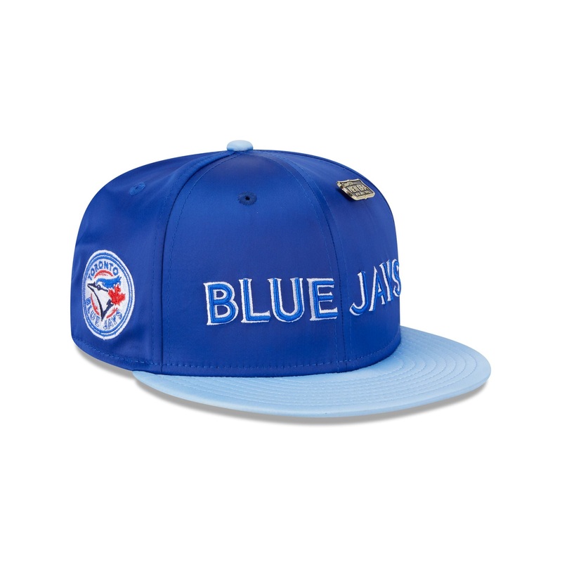 Toronto Blue Jays Satin Pin 9FIFTY Snapback Hat One Size
