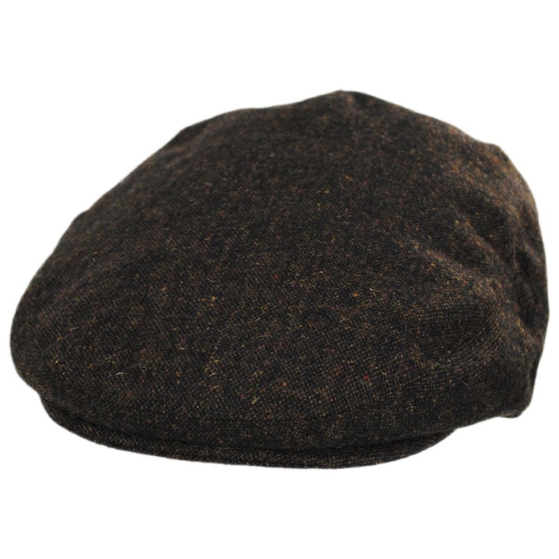 Wholesale Troubadour Tweed Wool Blend Ivy Cap B2B Pre-Pack BROWN 1S-3M-4L-3XL-1XXL