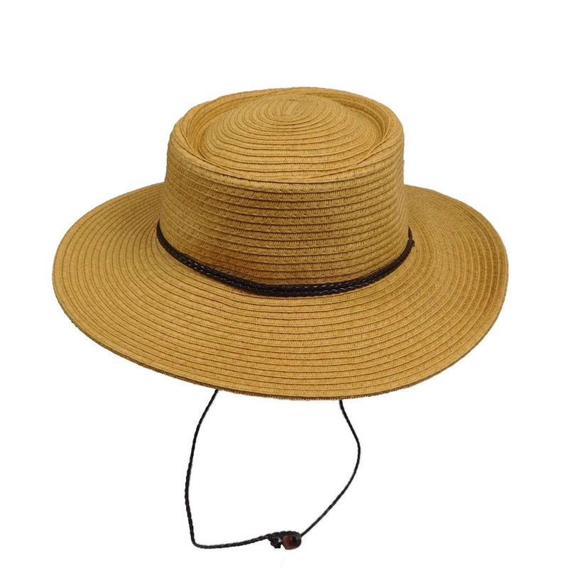 Women’s Toyo Gaucho Hat – Scala Collezione Tan