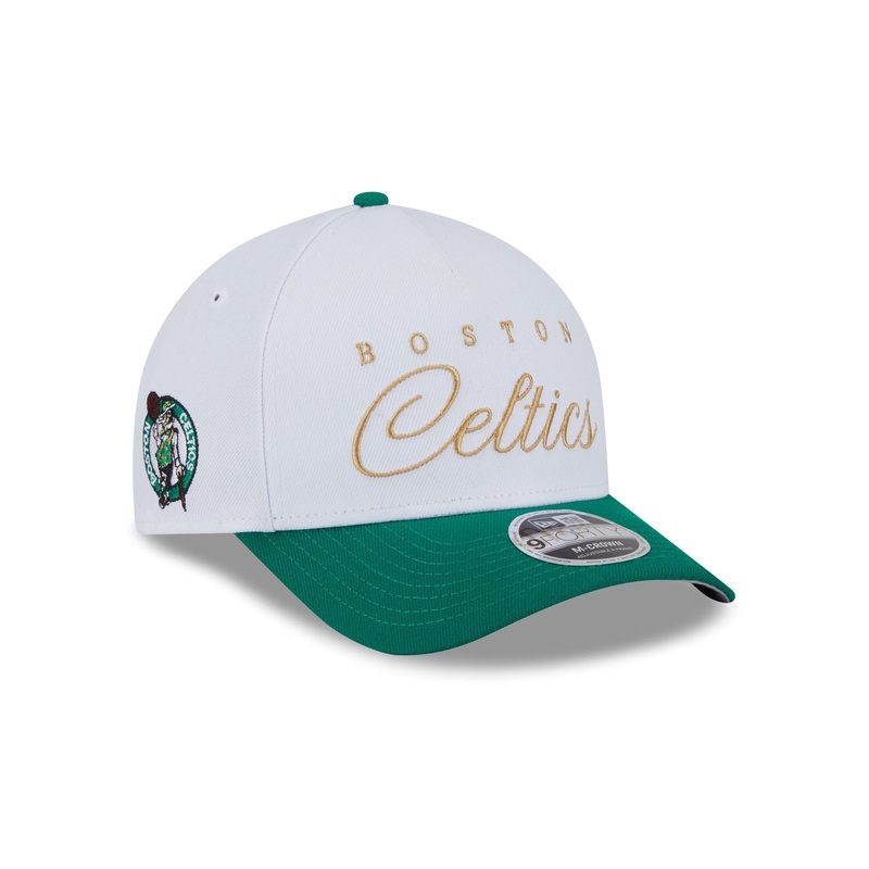 Boston Celtics 2025 Draft 9FORTY M-Crown A-Frame Snapback Hat One Size