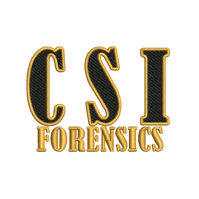 CSI Forensic Logo Default Title One Size
