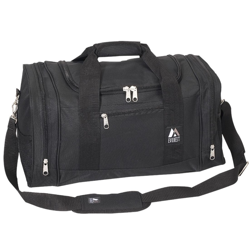 Everest Sporty Gear Duffel Bag 020 Black
