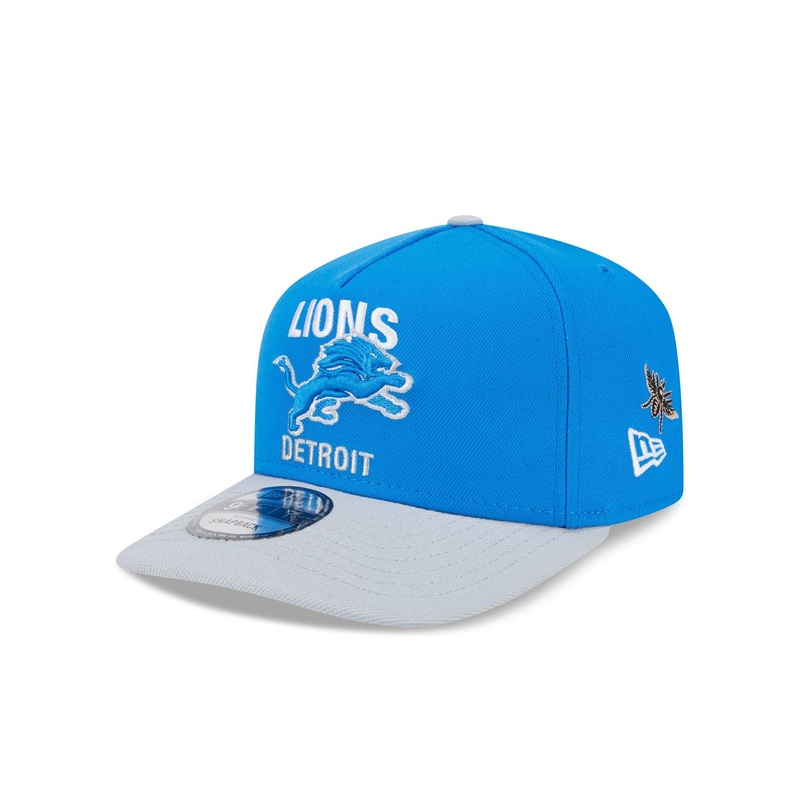 FELT x Detroit Lions 9FIFTY A-Frame Snapback Hat One Size