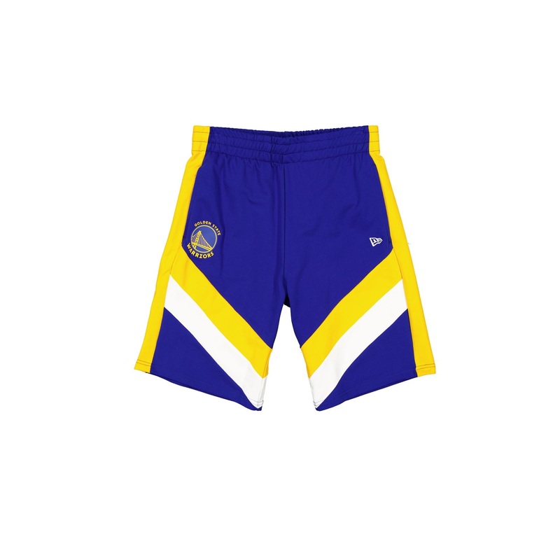 Golden State Warriors Blue Oversized Panel Shorts S