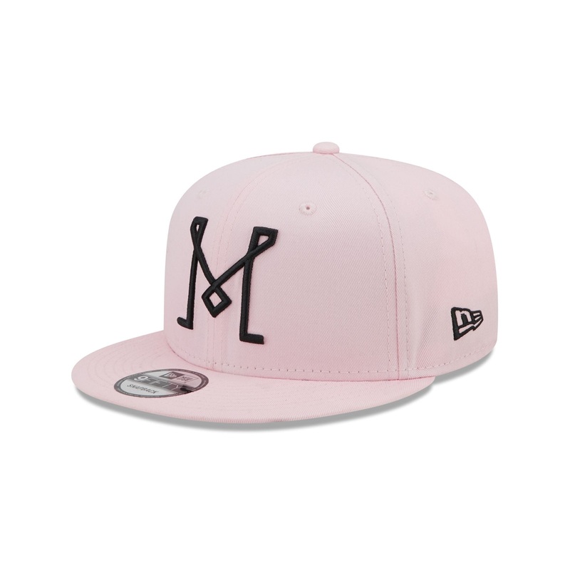 Inter Miami Pink 9FIFTY Snapback Hat One Size