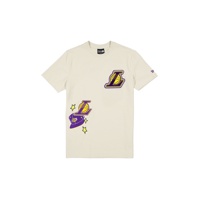 Los Angeles Lakers Stone Logo Select T-Shirt S