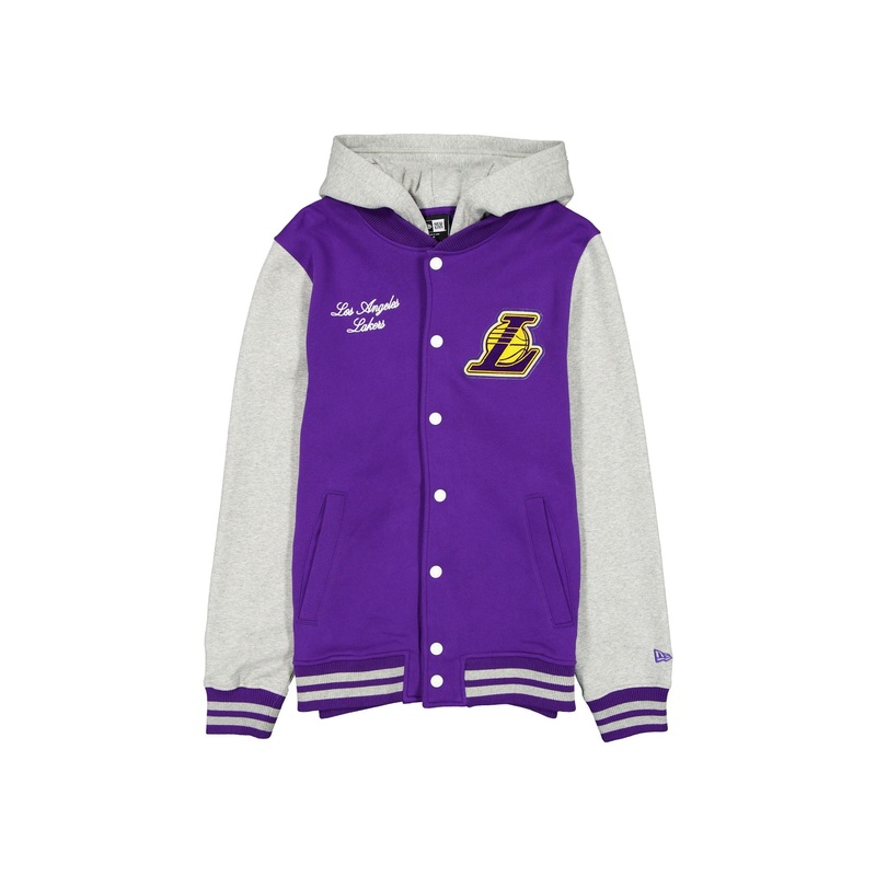 Los Angeles Lakers Throwback Prep Jacket S