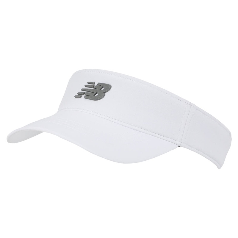 New Balance Hats Performance V 2.0 Sun Visor – White Adjustable