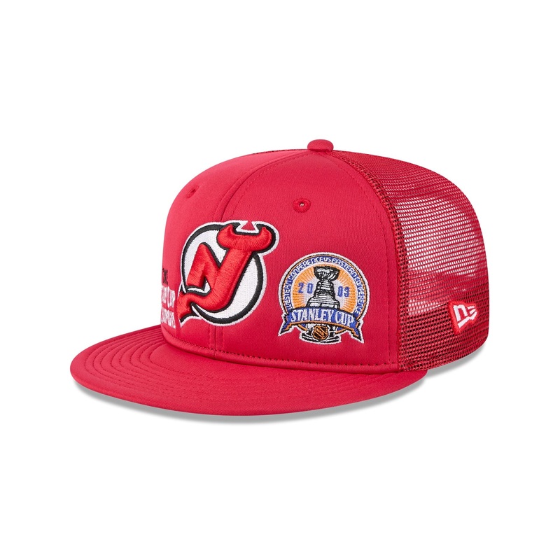 New Jersey Devils Championship Pack 9FIFTY Trucker Hat One Size