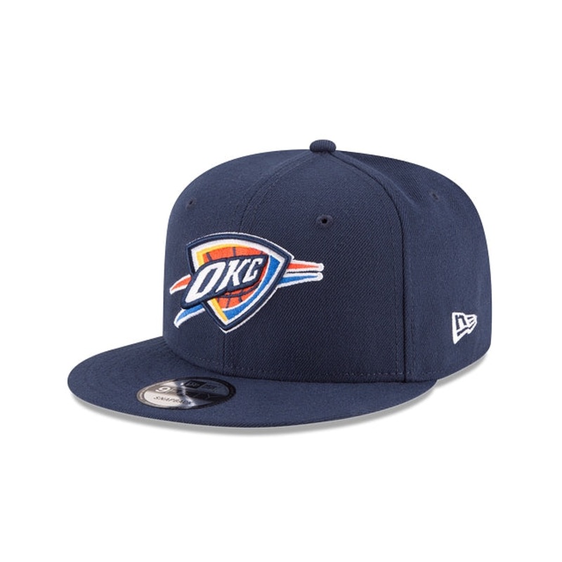 Oklahoma City Thunder Basic 9FIFTY Snapback Hat One Size
