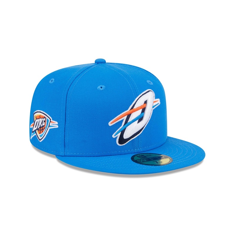 Oklahoma City Thunder Deceptor 59FIFTY Fitted Hat 7