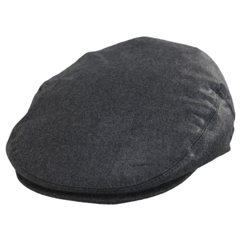 Attingham Wool Poplin Ivy Cap GREY S