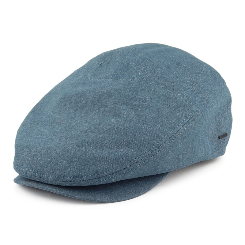 Bailey Hats Keter Flat Cap – Blue S