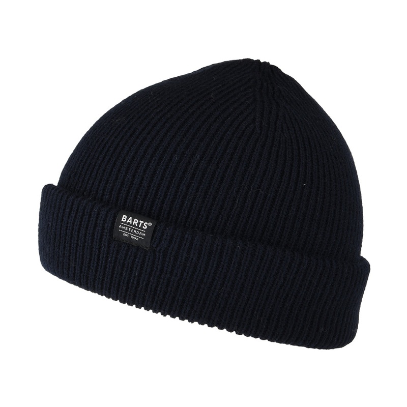 Barts Hats Kinyeti Fisherman Beanie Hat – Dark Blue 1-Size