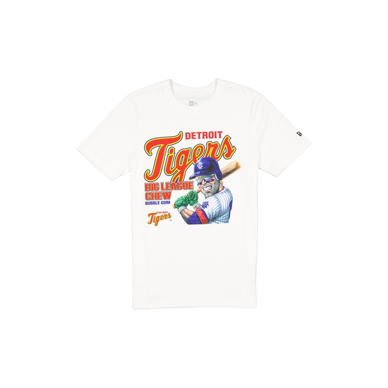 Big League Chew x Detroit Tigers White T-Shirt S