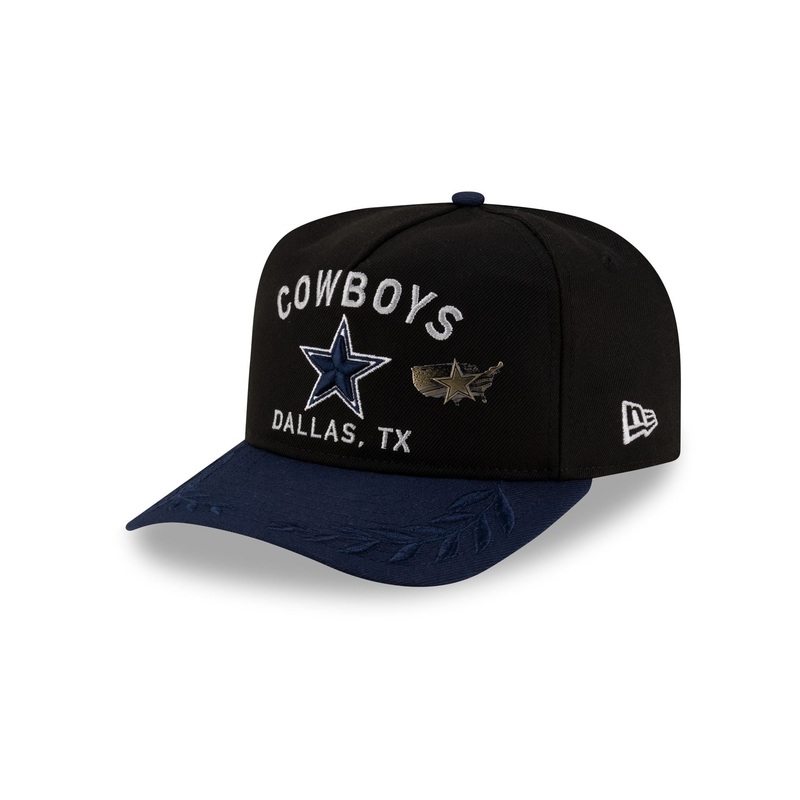 Dallas Cowboys 2025 Draft Black 59FIFTY A-Frame Fitted Hat 7