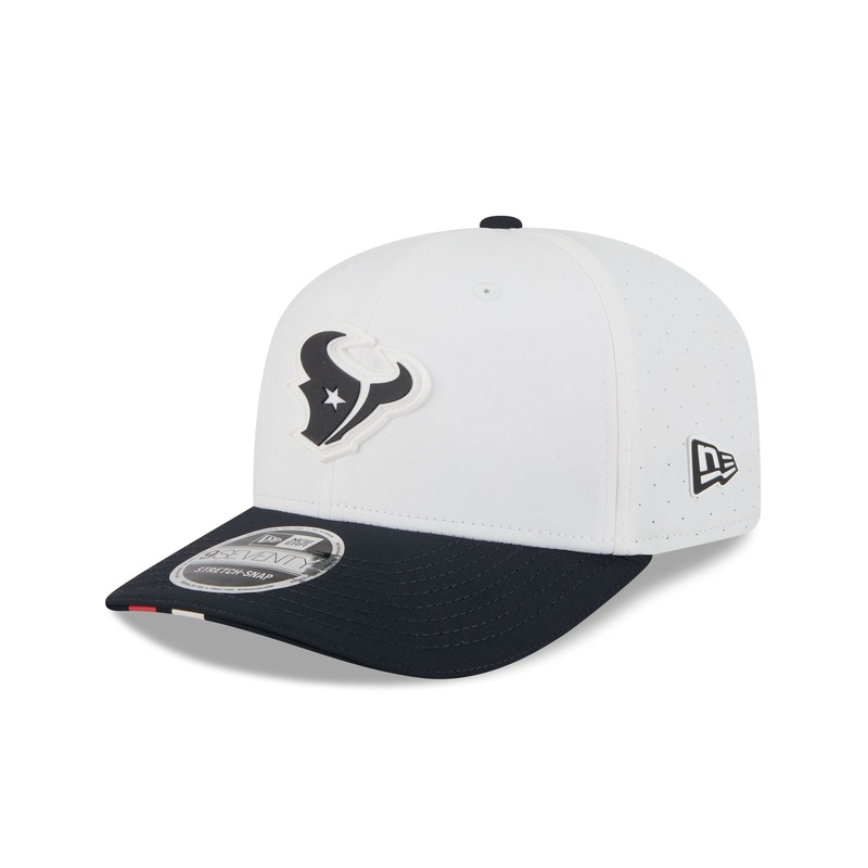 Houston Texans 2025 Training 9SEVENTY Stretch-Snap Hat One Size