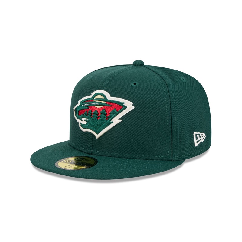Minnesota Wild Team 59FIFTY Fitted Hat 7