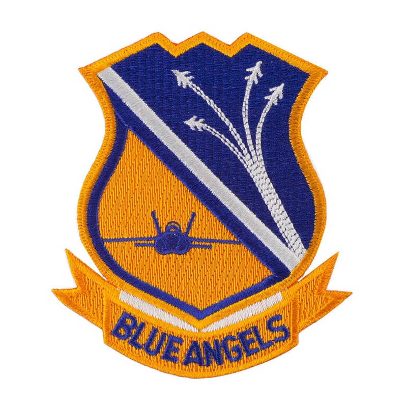 Navy Airfield Squadron Patches Blue Angels One Size