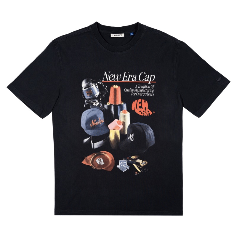 New Era Branded Workshop ’94 Black T-Shirt S