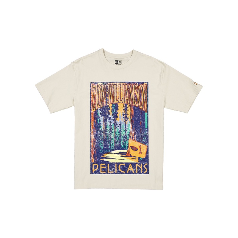 New Orleans Pelicans 2025 All-Star Game Victory Grove Zion Williamson T-Shirt S