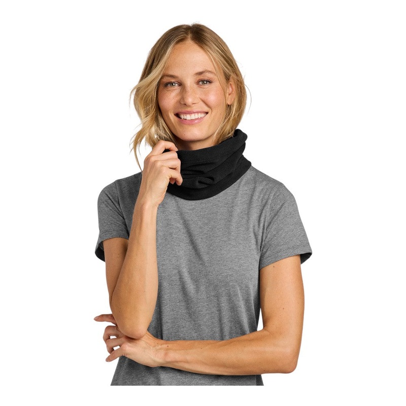 Port Authority FS07 Fleece Neck Gaiter Black