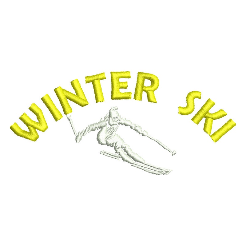 Words of Winter Ski Default Title One Size