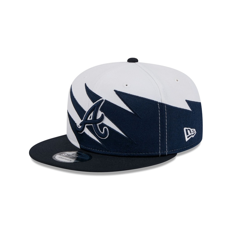 Atlanta Braves Jagged 9FIFTY Snapback Hat One Size