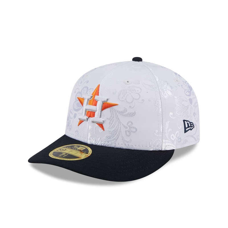 Houston Astros Floral Shine Low Profile 59FIFTY Fitted Hat 7