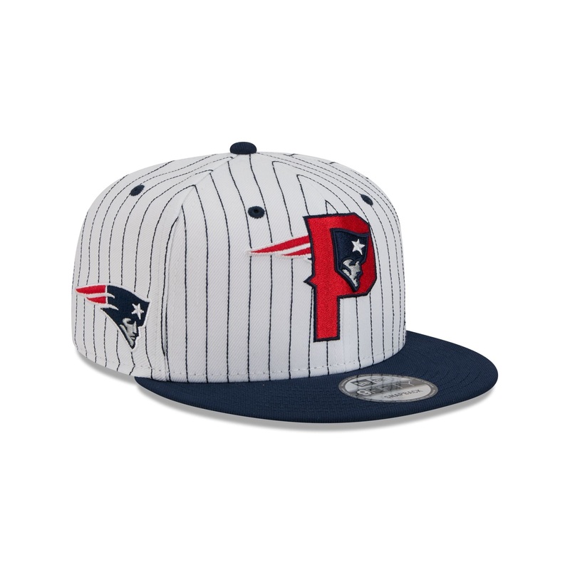 New England Patriots Deceptor Pinstripe 9FIFTY Snapback Hat One Size