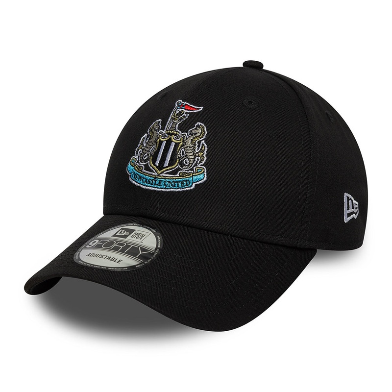 New Era 9FORTY Newcastle United FC Baseball Cap – Core – Black Adjustable