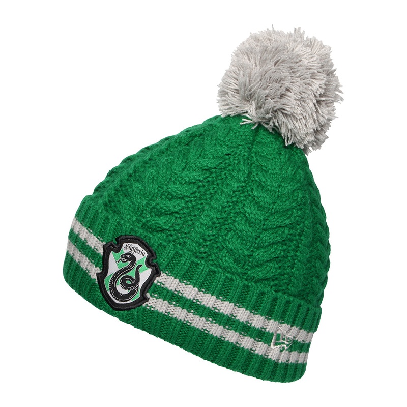 New Era Kids Slytherin Bobble Hat – Harry Potter – Green Youth 1-Size
