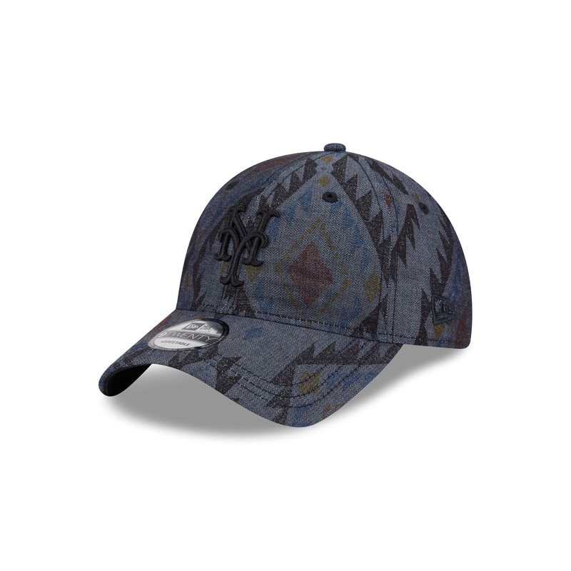 New York Mets Aztec Pattern 9TWENTY Adjustable Hat One Size