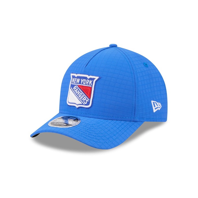 New York Rangers Ripstop 9FORTY M-Crown A-Frame Snapback Hat One Size