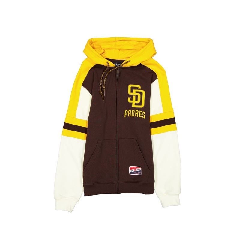 San Diego Padres Throwback Zipper Hoodie S