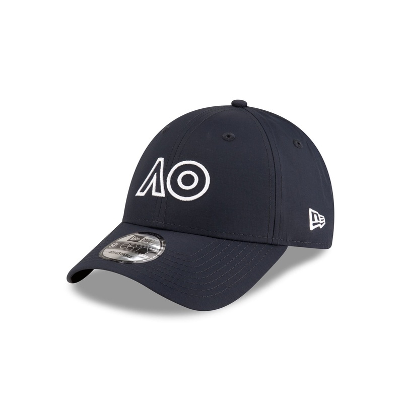 2025 Australian Open Core Outline Navy 9FORTY Adjustable Hat One Size