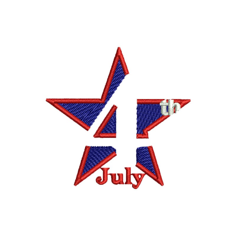 4th Of July Star Default Title One Size