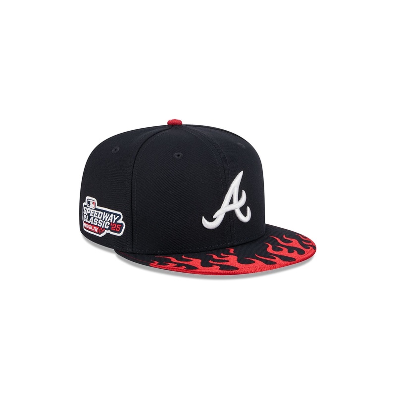 Atlanta Braves Speedway Classic Kids 9FIFTY Snapback Hat Youth