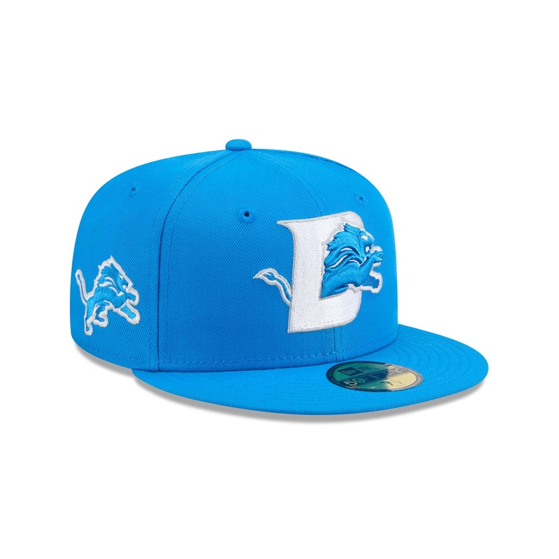 Detroit Lions Deceptor 59FIFTY Fitted Hat 7