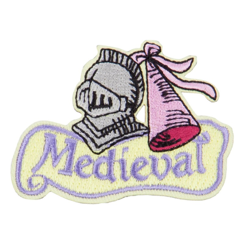 Medieval Knight Patch Yellow One Size