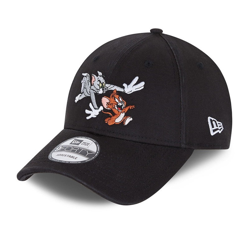 New Era 9FORTY Tom And Jerry Baseball Cap – Black Adjustable