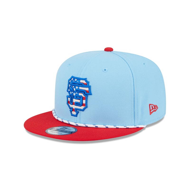 San Francisco Giants Independence Day 2025 9FIFTY Snapback Hat One Size
