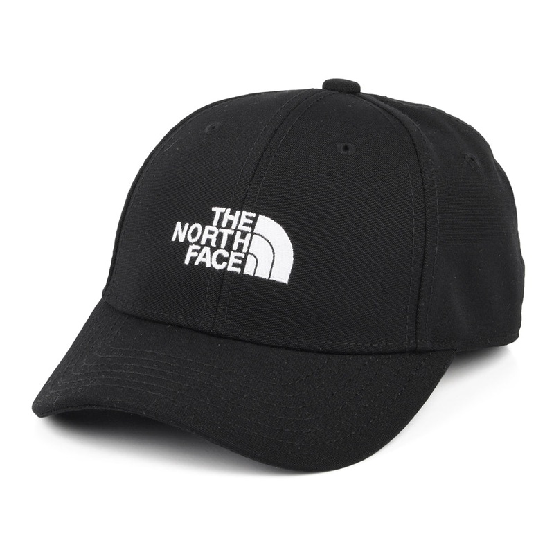 The North Face Hats Kids 66 Classic Recycled Baseball Cap – Black-White YOUTH ADJ