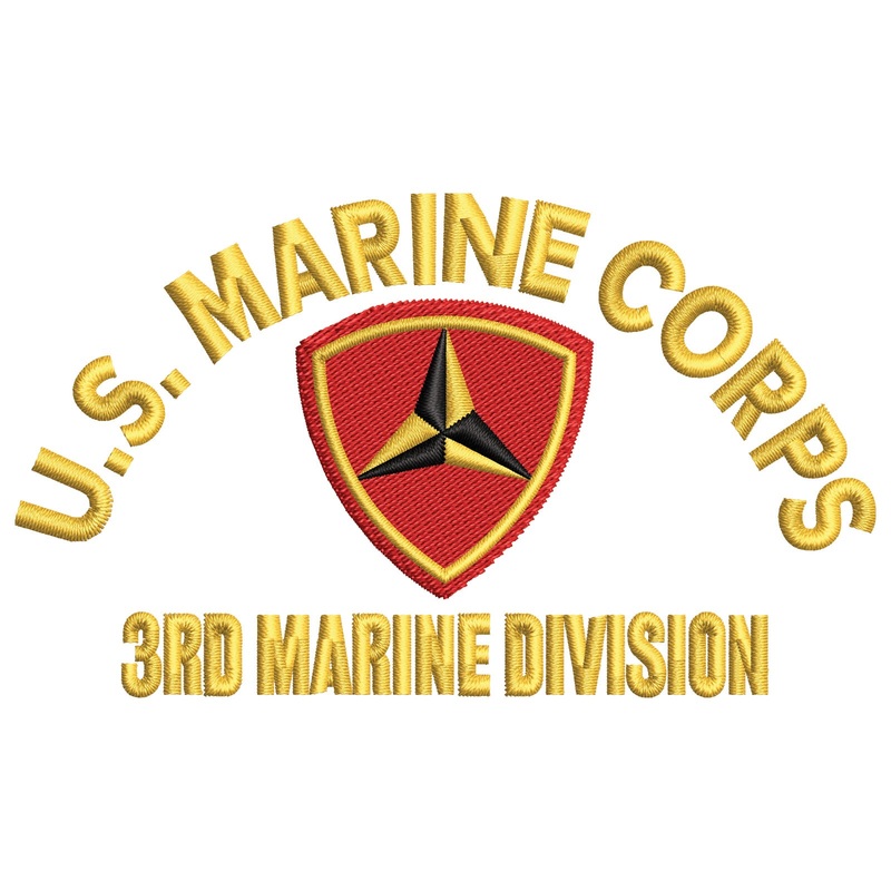 U.S. Marine Corps 3rd Marine Division U.S. Marine Corps 3rd Marine Division One Size