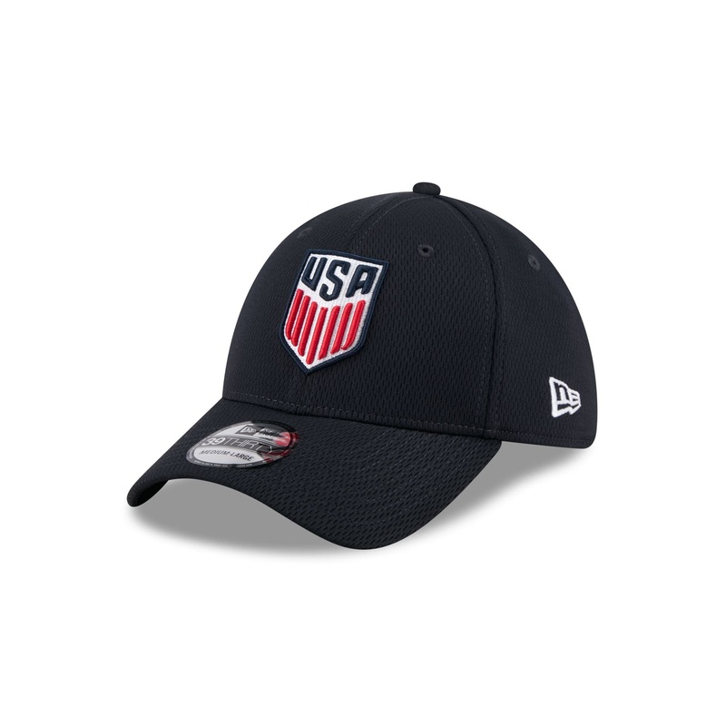 U.S. Soccer Men’s National Team Rear Wordmark 39THIRTY Stretch Fit Hat S/M