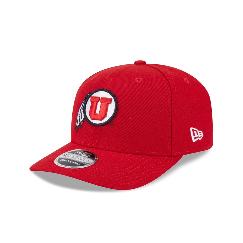 Utah Utes Team 9SEVENTY Stretch-Snap Hat One Size