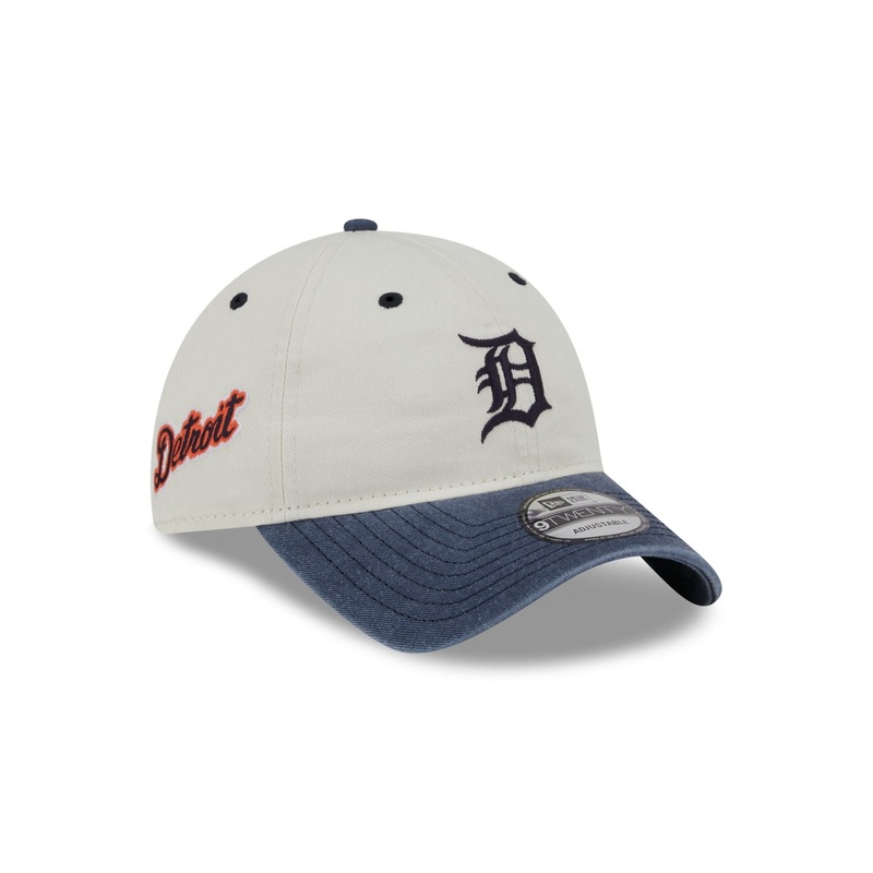 Detroit Tigers Classic Sidescript 9TWENTY Adjustable Hat One Size